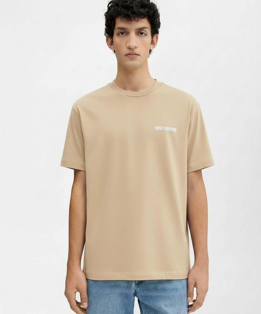 VRSC Couture Address Tee - Beige