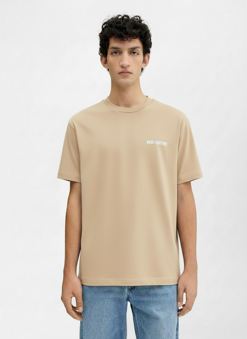VRSC Couture Address Tee - Beige