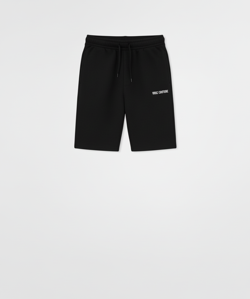 VRSC Couture Logo Shorts - Nero