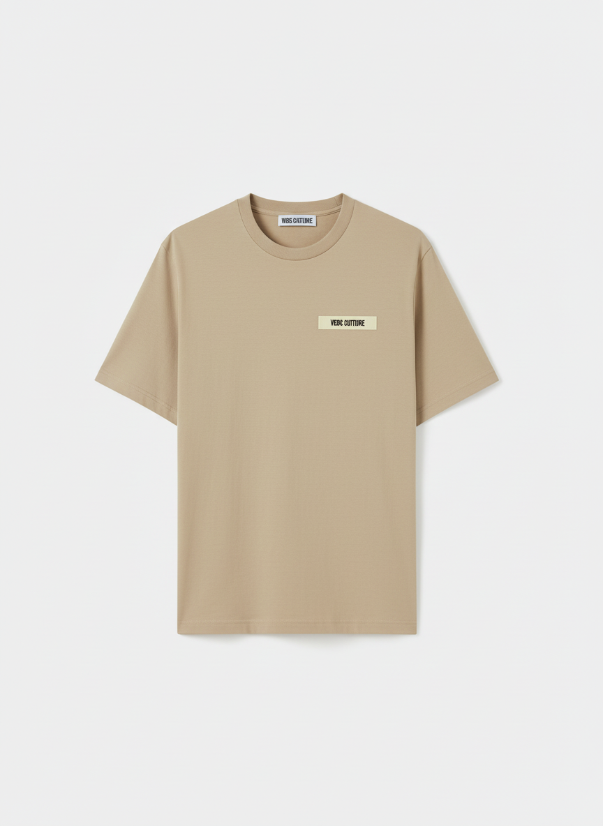 VRSC Couture Patch Tee - Beige