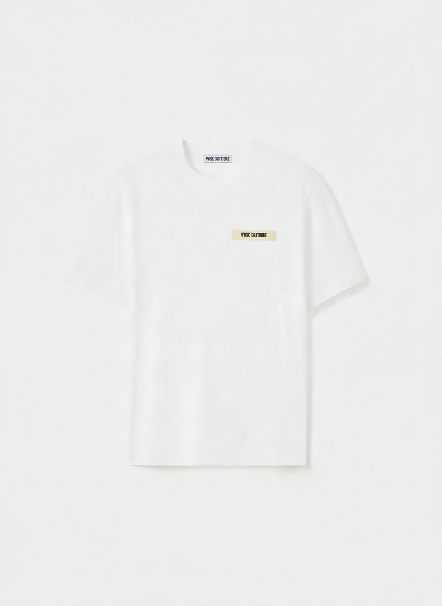 VRSC Couture Patch Tee - Bianco