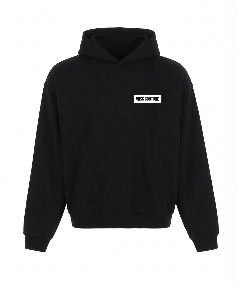 VRSC Couture Patch Hoodie - Nero