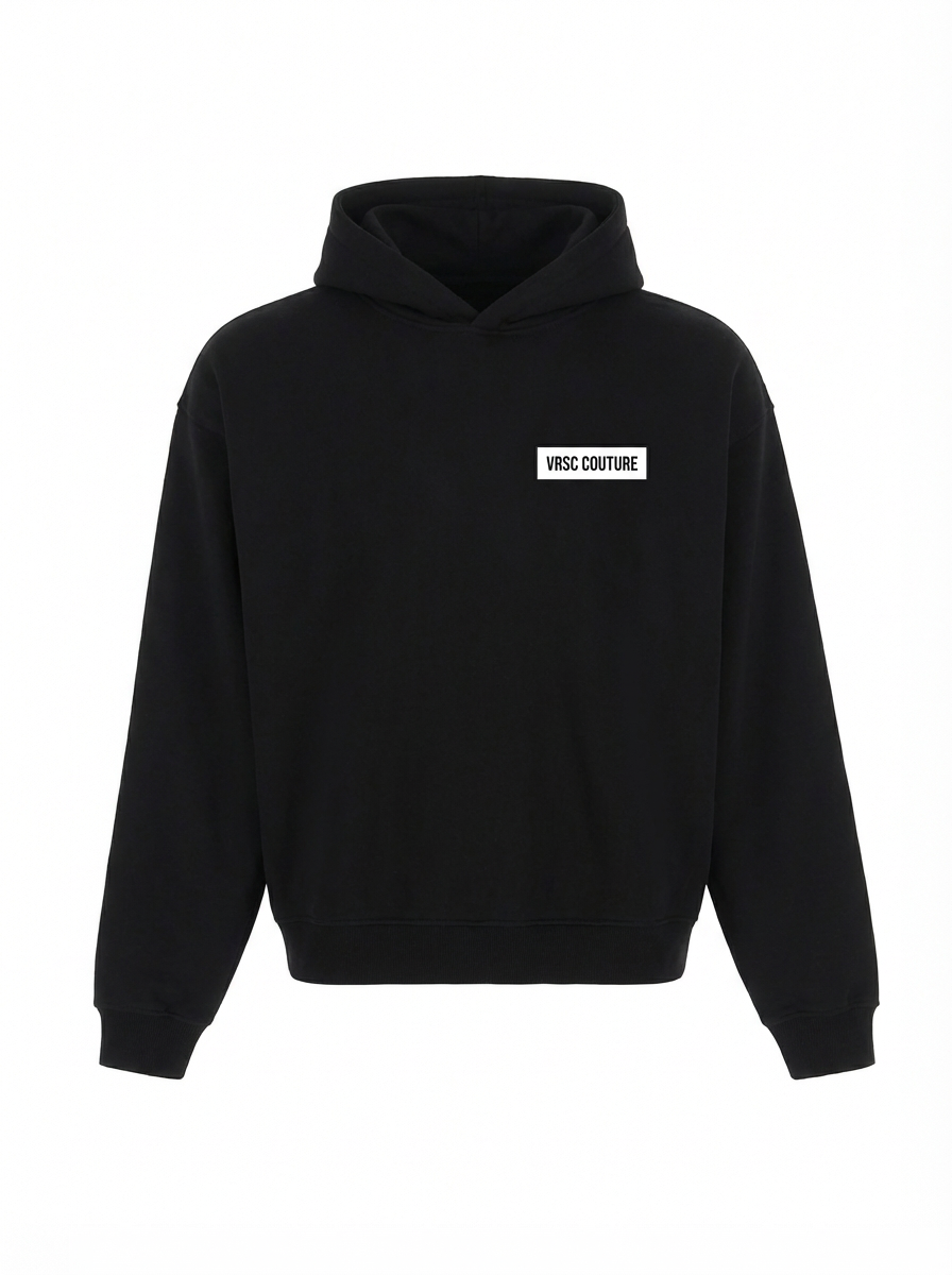 VRSC Couture Patch Hoodie - Nero