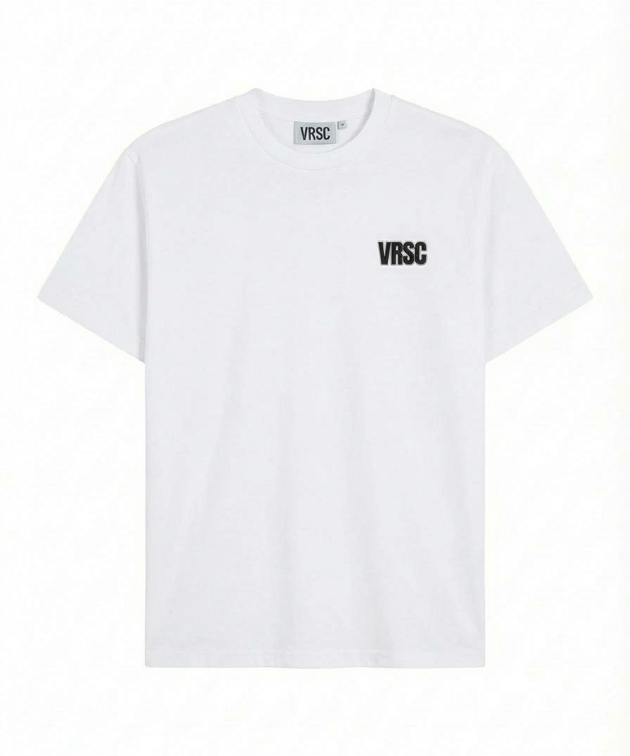 VRSC Oversized Maxi Logo Tee - Bianco