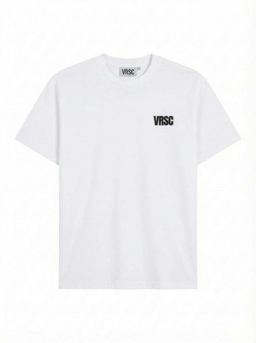VRSC Oversized Maxi Logo Tee - Bianco