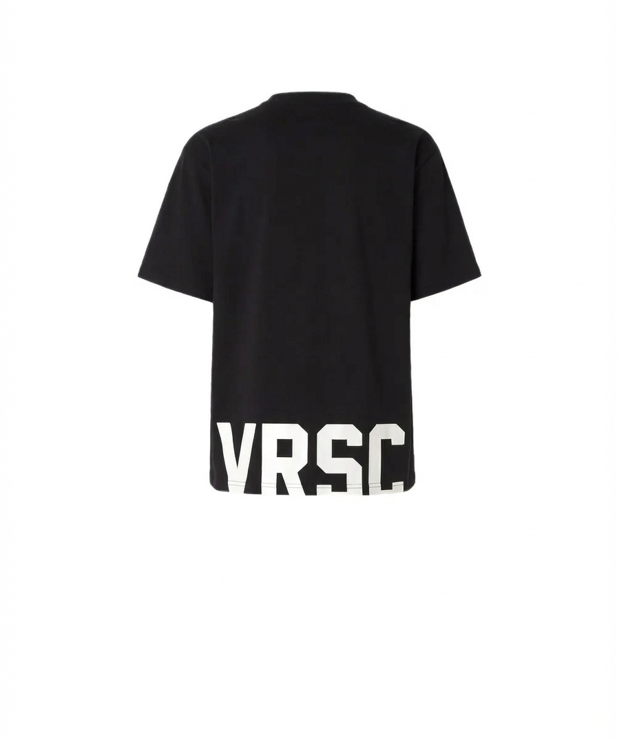 VRSC Oversized Maxi Logo Tee - Nero - Retro