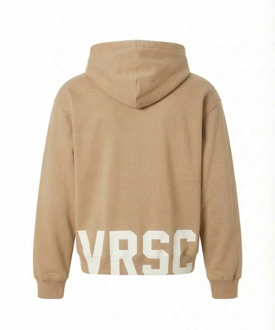 VRSC Maxi Logo Hoodie - Beige