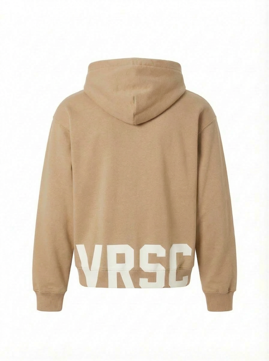 VRSC Maxi Logo Hoodie - Beige