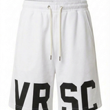 VRSC Maxi Logo Shorts - Bianco