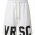 VRSC Maxi Logo Shorts - Bianco