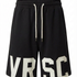 VRSC Maxi Logo Shorts - Nero