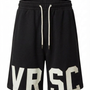 VRSC Maxi Logo Shorts - Nero
