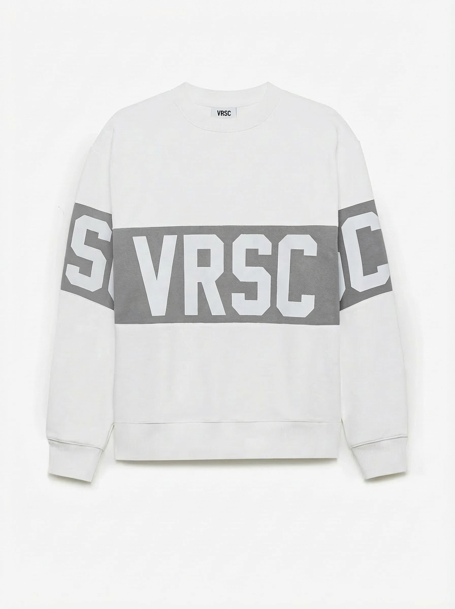VRSC Band Logo Crewneck - Bianco