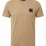 VRSC Couture Rubber Badge Tee - Beige