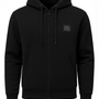 VRSC Couture Rubber Badge Zip Hoodie - Nero