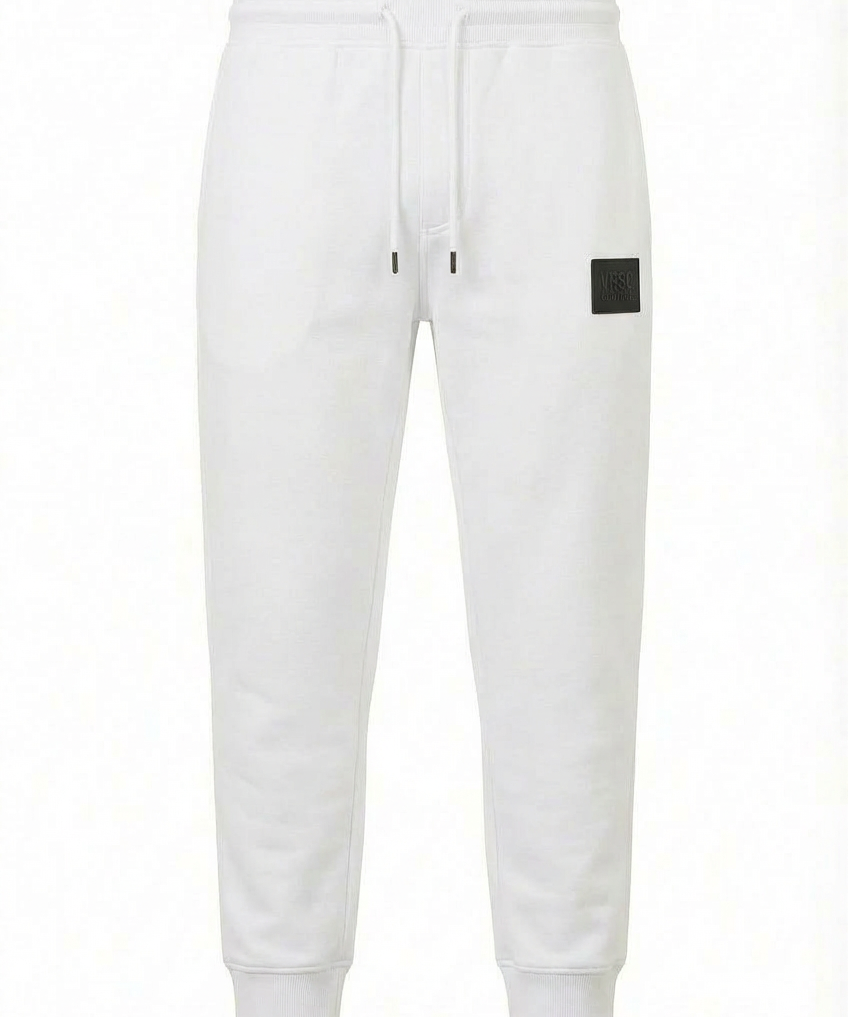 VRSC Couture Rubber Badge Jogger - Bianco