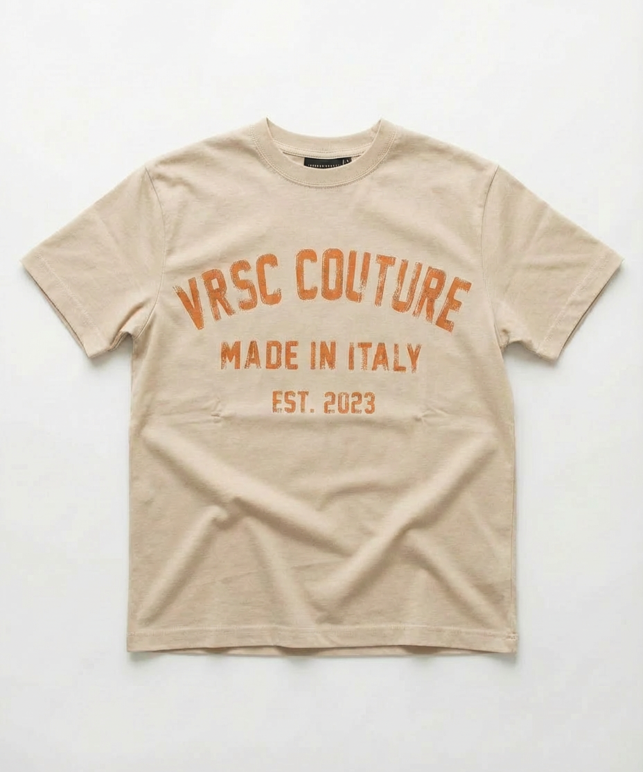 VRSC Couture Made in Italy Tee - Beige