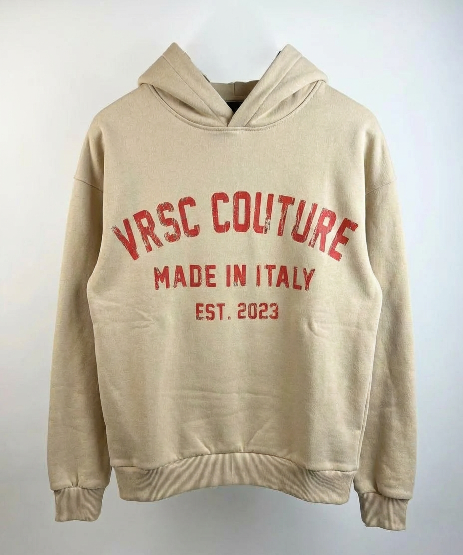 VRSC Couture Made in Italy Hoodie - Beige