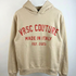 VRSC Couture Made in Italy Hoodie - Beige
