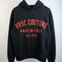 VRSC Couture Made in Italy Hoodie - Nero