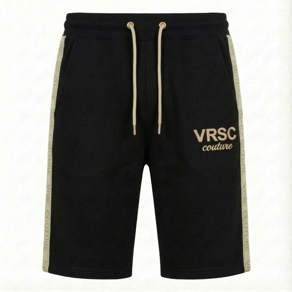 VRSC Couture Tape Logo Shorts - Nero