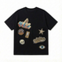 VRSC Couture Multi-Patch Tee - Nero
