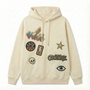 VRSC Couture Multi-Patch Hoodie - Beige