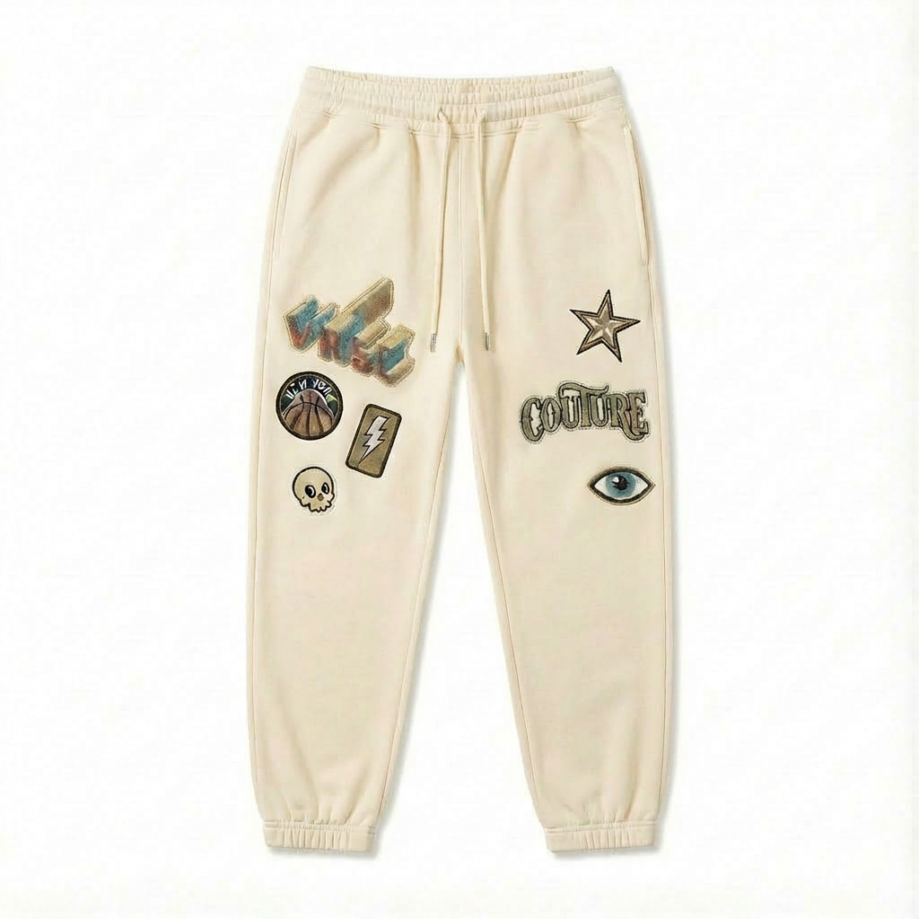 VRSC Couture Multi-Patch Jogger - Beige