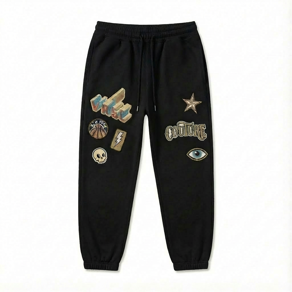 VRSC Couture Multi-Patch Jogger - Nero