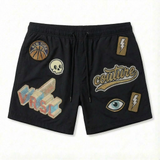 VRSC Couture Multi-Patch Tech Shorts - Nero