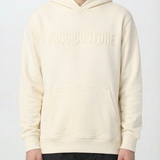 VRSC Couture Embossed Hoodie - Bianco
