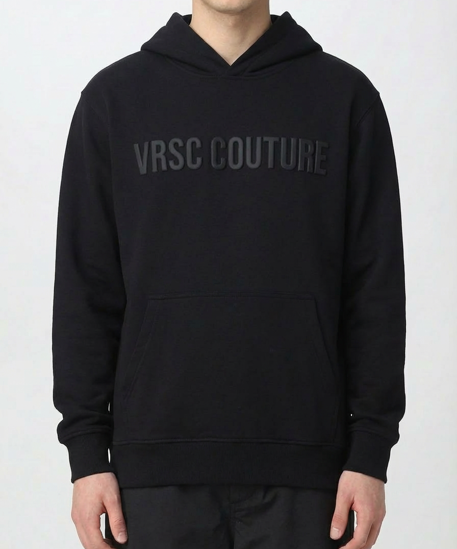 VRSC Couture Embossed Hoodie - Nero