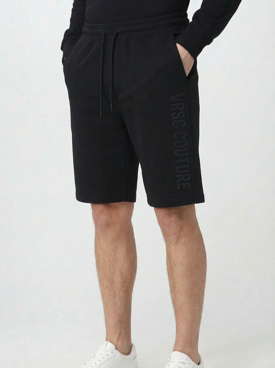 VRSC Couture Embossed Shorts - Nero