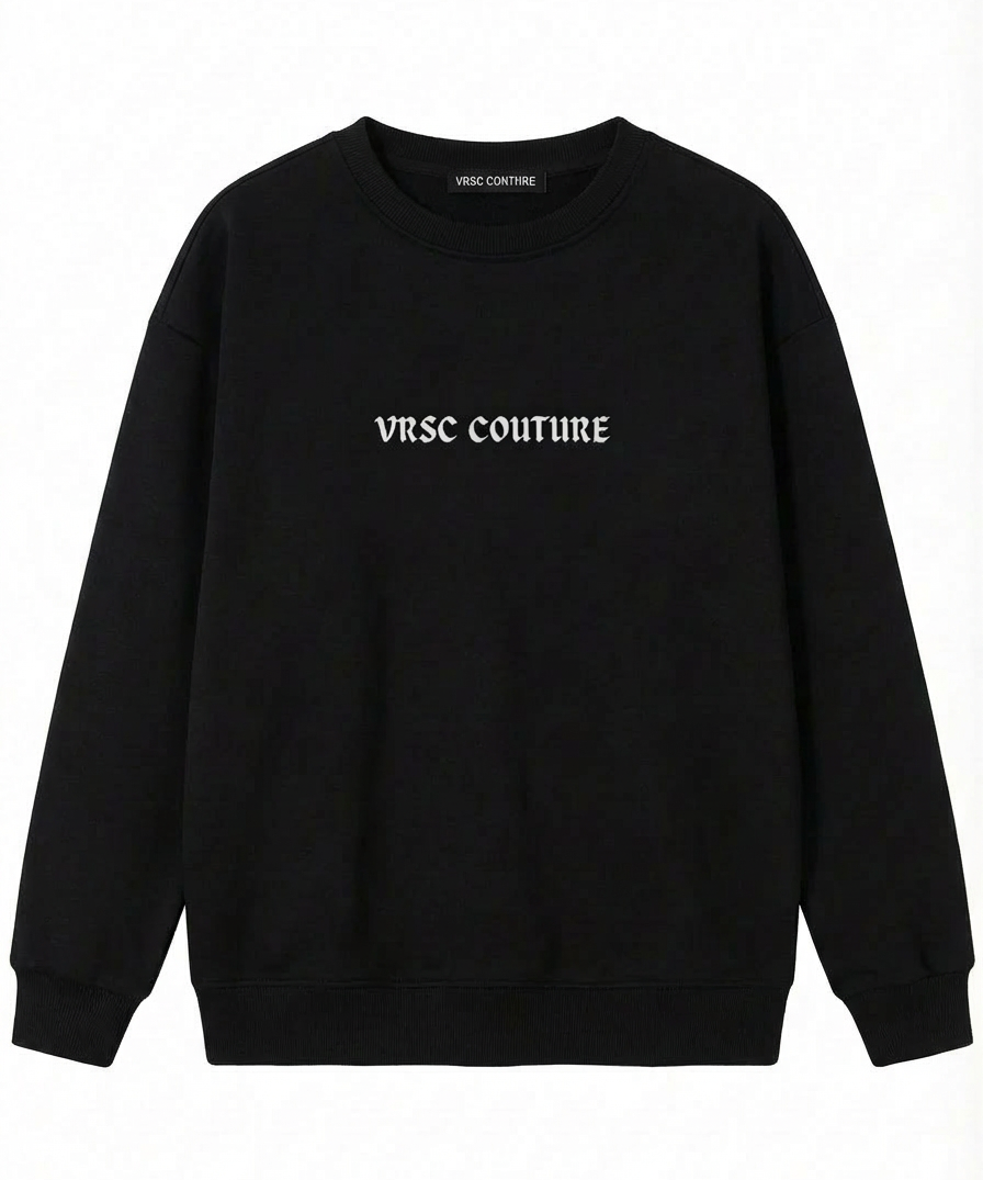 VRSC Couture Gothic Crewneck - Nero