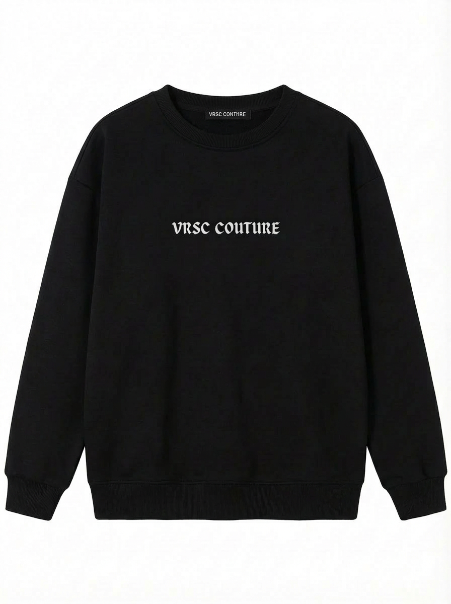 VRSC Couture Gothic Crewneck - Nero