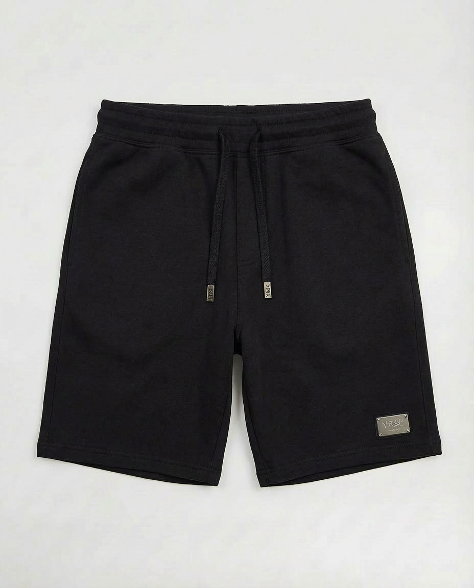 VRSC Couture Metal Plate Shorts - Nero