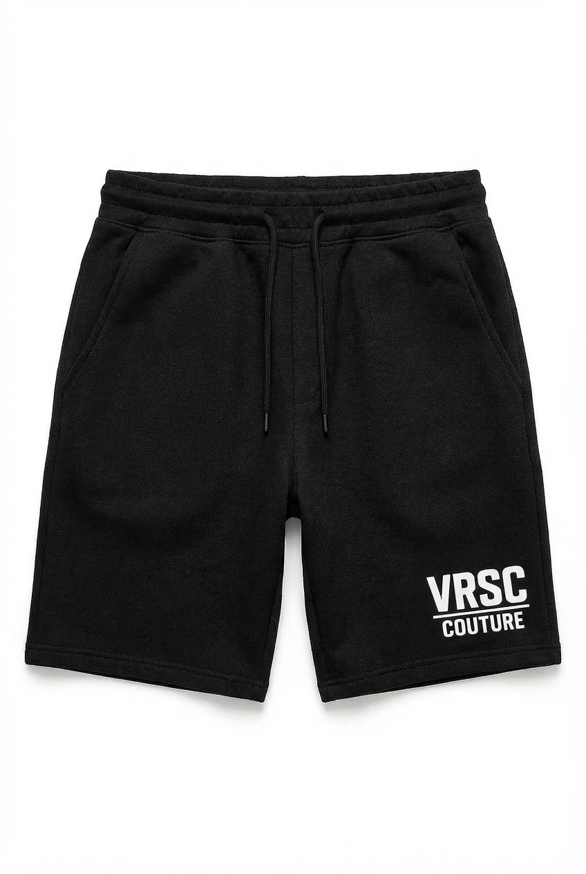 VRSC Couture Stacked Logo Shorts - Nero