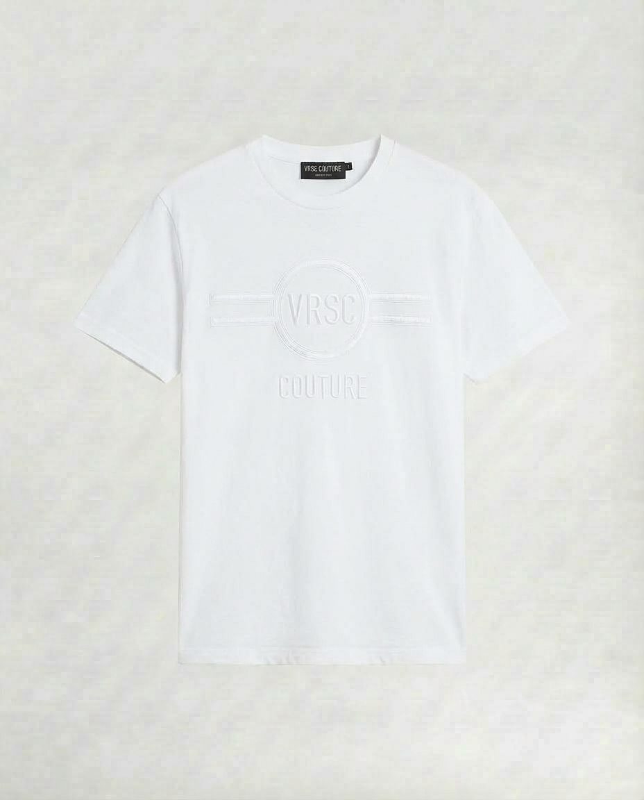 VRSC Couture Circle Emblem Tee - Bianco