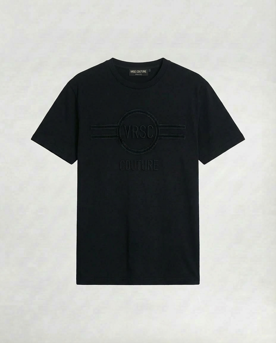 VRSC Couture Circle Emblem Tee - Nero