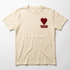 VRSC Couture Heart Patch Tee - Beige