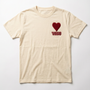 VRSC Couture Heart Patch Tee - Beige