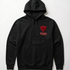 VRSC Couture Heart Patch Hoodie - Nero