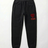 VRSC Couture Heart Patch Jogger - Nero