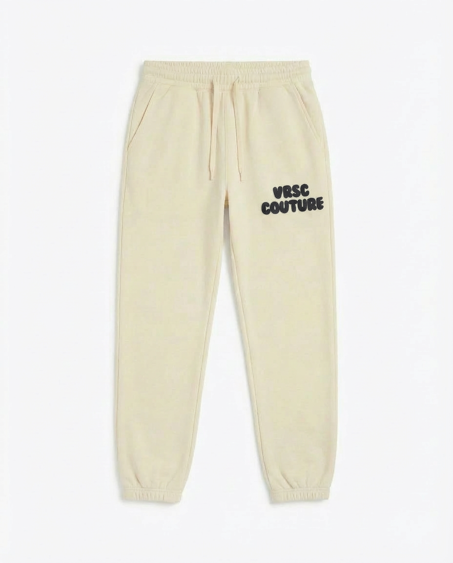VRSC Couture Chenille Bubble Jogger - Bianco