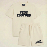 VRSC Couture Chenille Bubble Shorts - Bianco