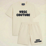 VRSC Couture Chenille Bubble Shorts - Bianco