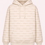 VRSC Couture Monogram Allover Hoodie - Bianco