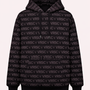 VRSC Couture Monogram Allover Hoodie - Nero