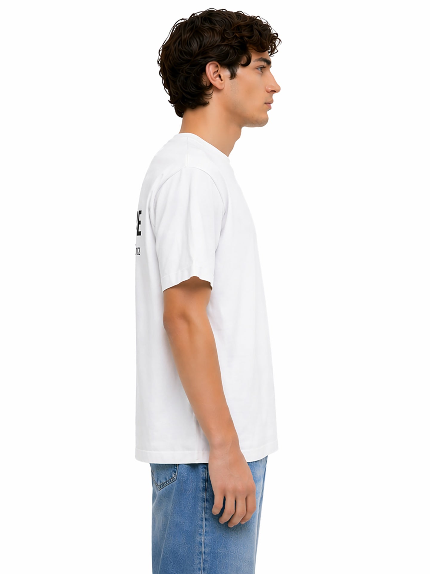 VRSC Very Random Solid Chic Maglia a maniche corte Bianco 100% cotone