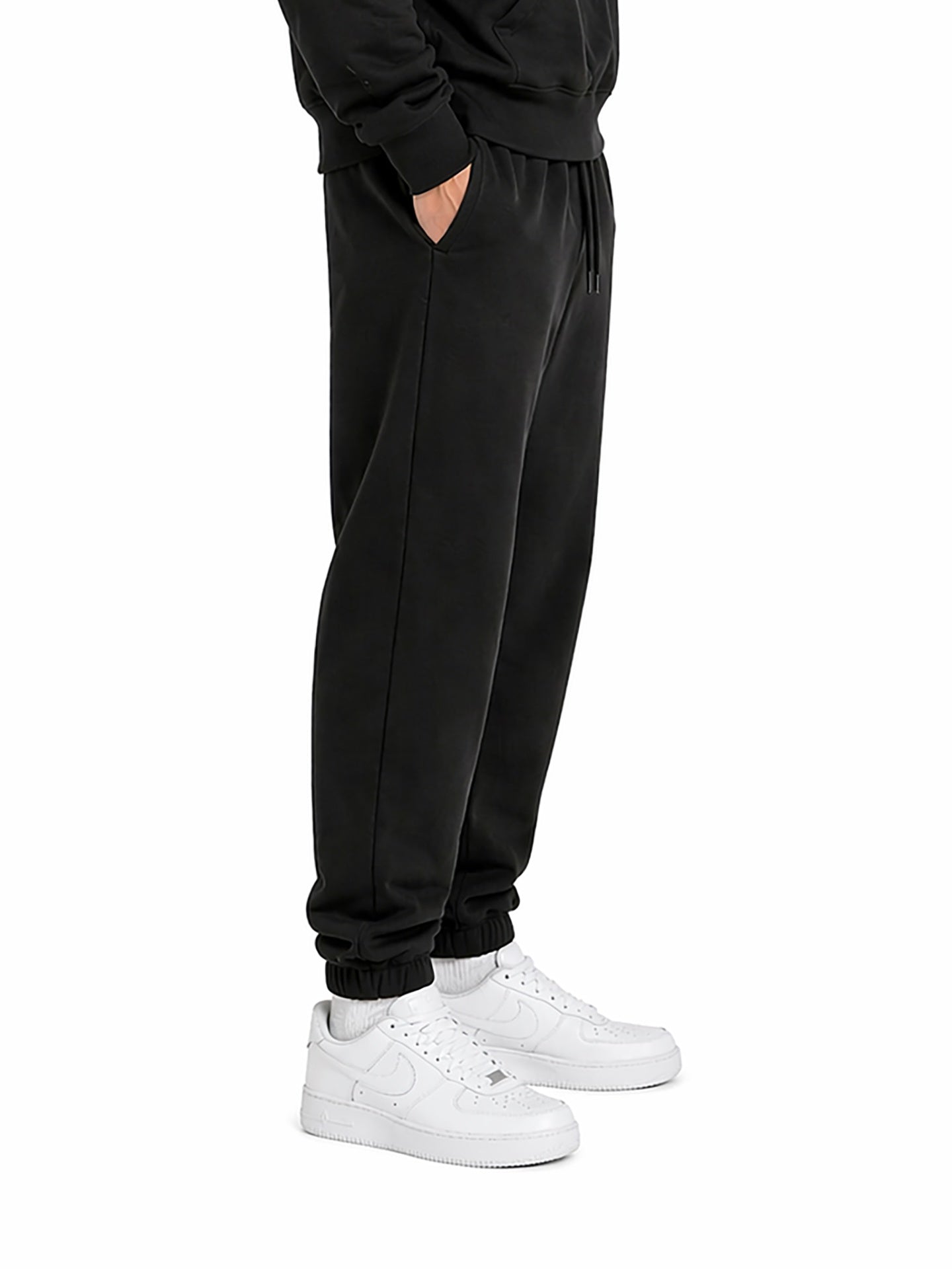VRSC Very Random Solid Chic Pantaloni Nero 100% Cotone